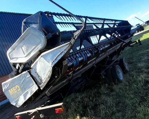Cosechadora Massey Ferguson 9790 + Plataforma MBO
