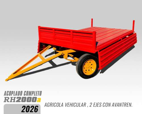 Acoplado Roland H 2000 Avantrén Completo