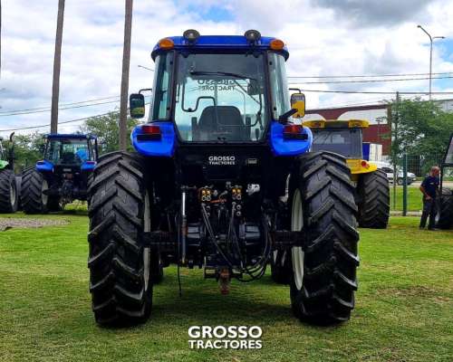 Tractor New Holland T6.140, con Pala Gyp, 2013.