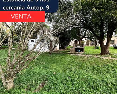 Campo de 9 Hectáreas en San Nicolás