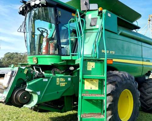 Cosechadora John Deere STS 9670 Plataforma 635f 2012.