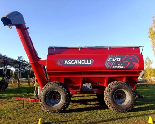 Tolva Autodescargable Ascanelli 27 TN C/ Balanza y Cubiertas