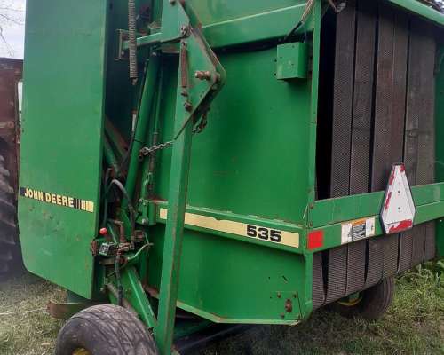 Enrolladora Jhon Deere 535 Buen Estado con SU Monitor