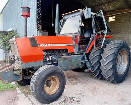 Tractor Deutz Fahr AX 4.120, con Doble Bomba Hidraulica