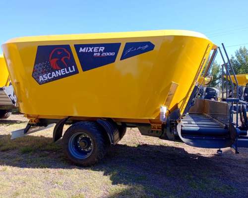 Mixer Vertical Doble sin Fin Ascanelli 20m3