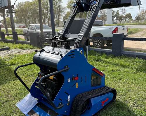 Mini Pala Orugas de Goma Todo Terreno Compacta