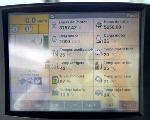 Cosechadora New Holland CR 6080