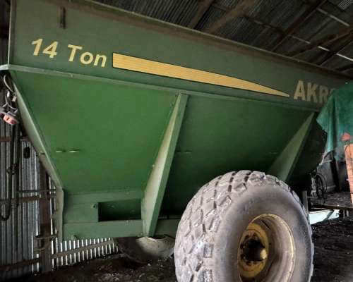 Tolva Autodescargable Akron 14tn con Balanza