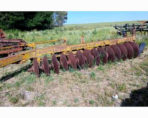 Arado Discos - Arado de Discos 14 Discos de Arrastre Usado