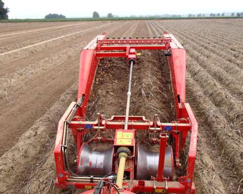 Cosechadora, Arrancadora de Papas Marca Grimme. Mod. WR 200.