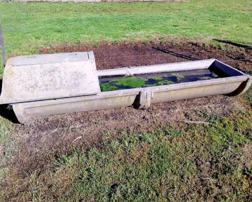 Bebederos con Flotante de Hormigon Completo 2 Unidades