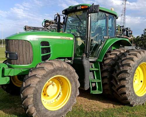 Tractor John Deere 6180j, 180 HP, 4wd,dual, 2014