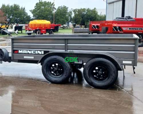 Acoplado Balancin TVM 4 X 1.80. C/ Baranda. Mancini