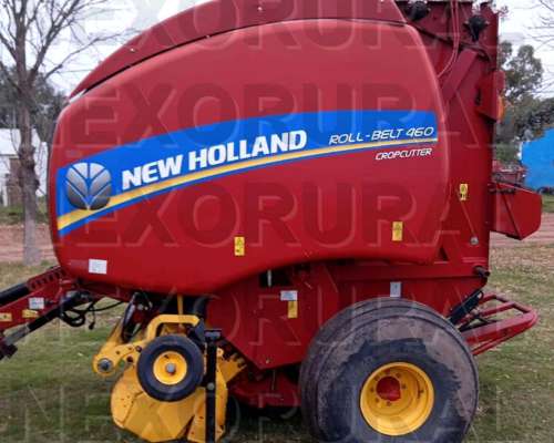 New Holland Roll-belt 460, Cropcutter. año 2018.