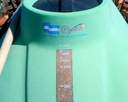 Pulverizadora Praba de Arrastre 25 Metros 3600 Lts