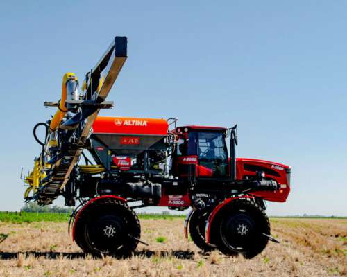 Fertilizadora Autopropulsada Neumática F 5000 Nueva Ombu