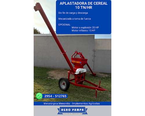 Quebradora / Aplastadora de Cereal