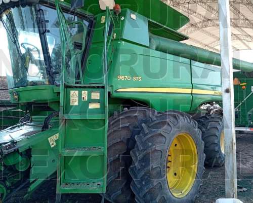 John Deere 9670 2011, DR 35p. 6 Hs Motor a Estrenar