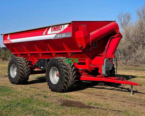 Tolva CRV 35 C/goma y Balanza Ombu.