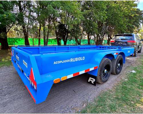 Acoplado Trailer Balancin para Llevar Motos 2000 Kg de 6 Mts