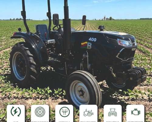 Tractor Bertone-tavol BTN 40-2 - con Techo - Tracción Simple