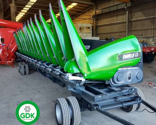 Cabezal Maicero de 18 a 52 cm .embocador John Deere C/carro