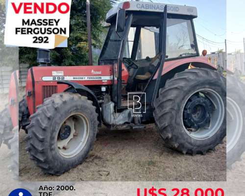 Massey Ferguson 292 DT.