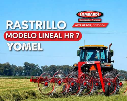 Rastrillo Lineal HR 7 - Yomel Cheques + Canje