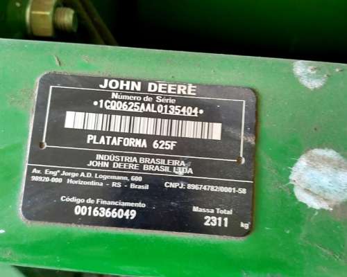 Cosechadora John Deere S 440 Pies Mod. 2020.