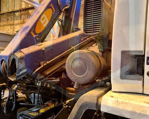 Ford Cargo 1317e Modelo 2010 con Hidro Grúa