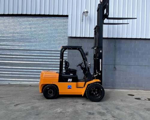 Alquiler Autoelevador 3.500kg Dual Triple Torre 4.5m