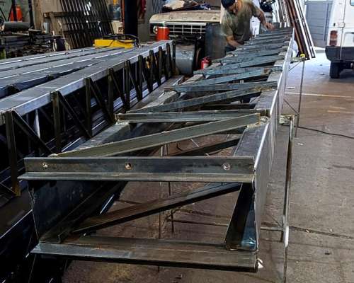 Tinglado en Estructuras Reticuladas 24x45m