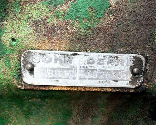 Tractor John Deere 3420