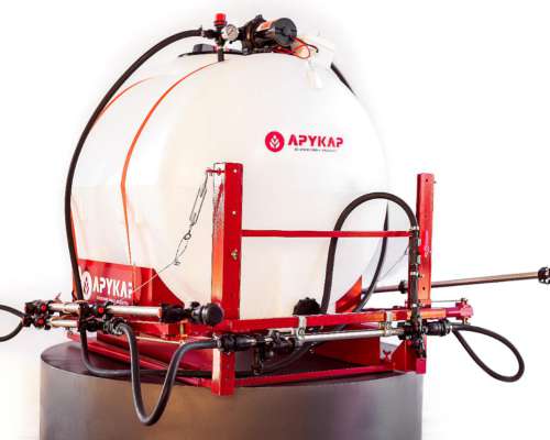 Equipo Pulverizador a 12v, Tanque 400lts y Botalón 6m