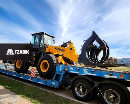 Pala Forestal PT95 3 en 1. Balde + Porta Palets + Garra for