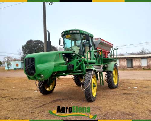 Fertilizadora Motriz Favot, con Tolva Fertec y Balanza