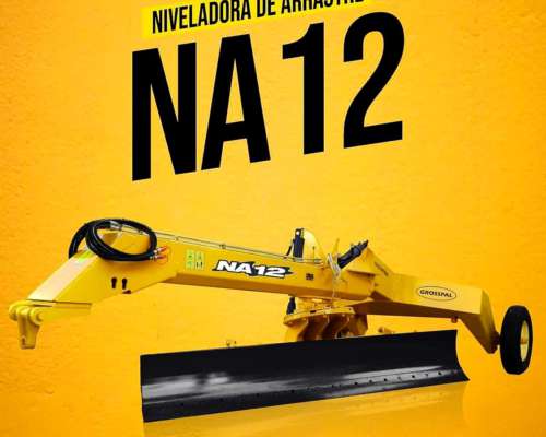 Niveladora de Arrastre Grosspal NA12