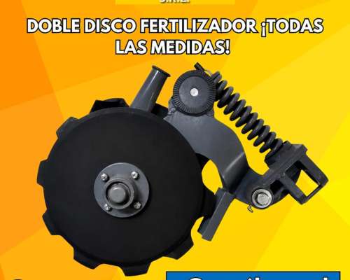 Cuerpos de Siembra, Discos Doble Fertilización, Cuerpos