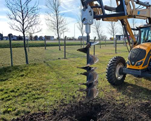 Hoyadora Hidráulica LF Adapt. a Palas, Gruas, Minicargadoras