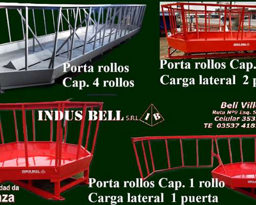 Comederos Hacienda para 4 Rollos