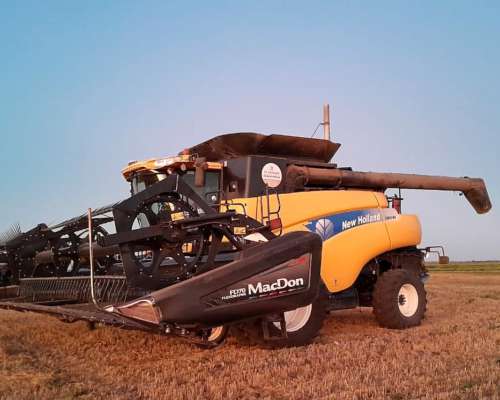 Cosechadora New Holland CR9060 Draper MAC Don 40 - DT Dual