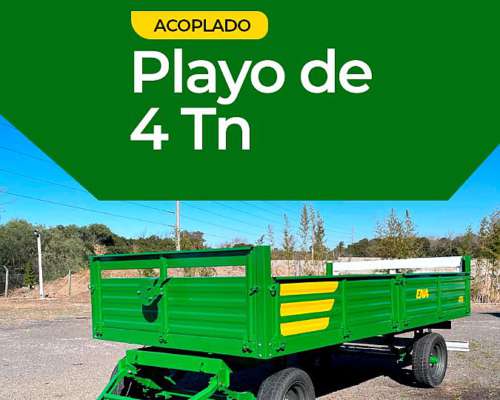 Acoplado Playo 4 TN. 4X2 MT.