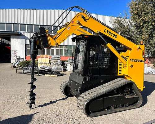 Hoyadora Hidráulica P/ Minicargadora O300 Poco USO