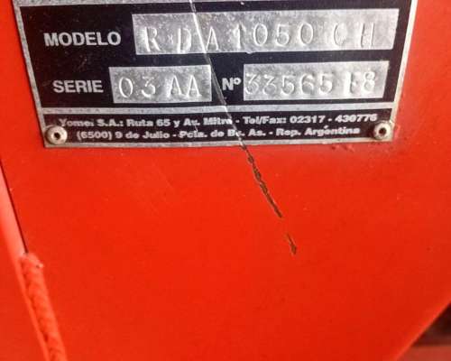 Fertilizadora Yomel 1050 Seminueva