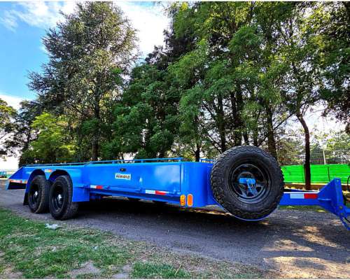 Acoplado Trailer Balancin para Llevar Motos 2000 Kg de 6 Mts