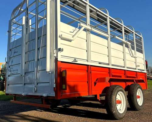 Oportunidad Jaula Vaquera 4 Mts Desmontable Apta Senasa