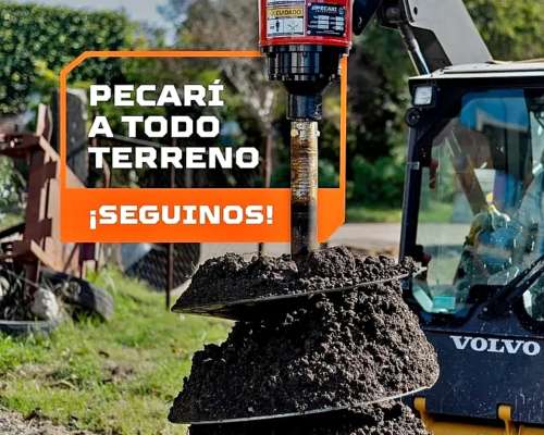 Implemento Hoyadora Pecari-minicargadora Entrega Inmediata