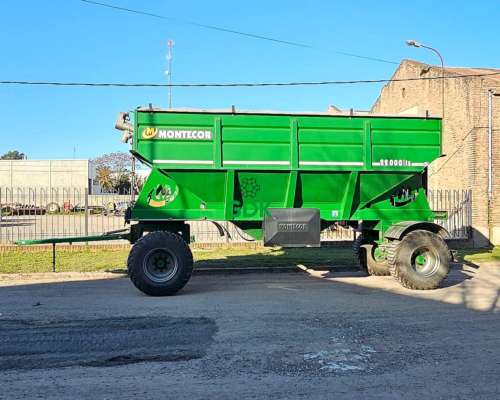 Acoplado Semilla Fertilizante 22 TN C/balanza. Montecor