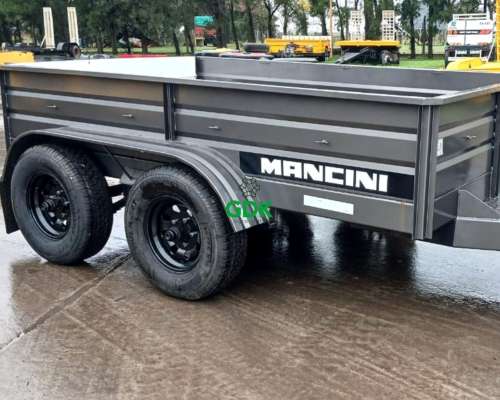 Acoplado Balancin TVM 4 X 1.80. C/ Baranda. Mancini