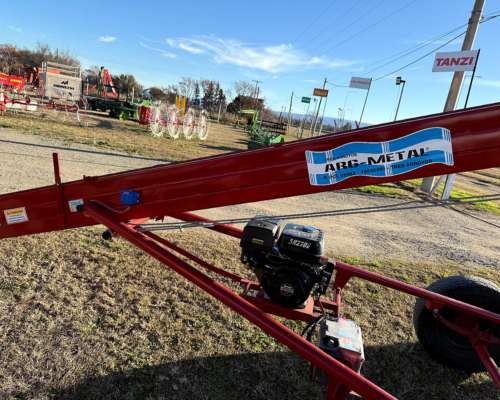 Noria Cargadora de Semilla y Fertilizante de 9mts con Motor